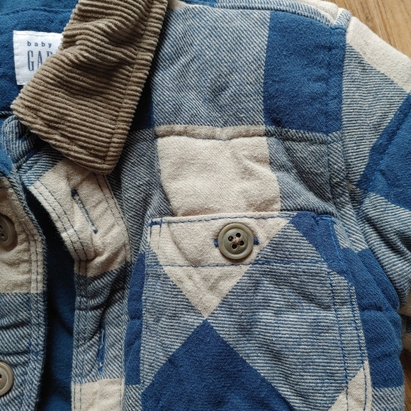 Toddler plaid spring jacket 18-24M - Picture 3 of 4